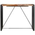 vidaXL Barový stolík 140x70x110 cm masívne akáciaové drevo
