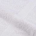 vidaXL Utierky na umývanie FROGN 4 ks biele 30x30 cm 360 g/m²