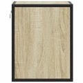 vidaXL Nástenné nočné stolíky 2 ks dub sonoma 40x31x39,5 cm