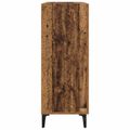 vidaXL Servírovacia skriňa Staré drevo 69,5 x 34 x 90 cm
