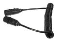 Propojovací spirálový kábel 7pin typ N TRAILER CABLE 11, plastová zástrčka, 24V, 3,5 m SIXTOL