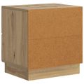 vidaXL Nočný stolík 2 ks Dub artisan 43 x 34,5 x 44,5 cm
