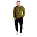 Mikina Basic Jumper Military Green - GymBeam, veľkosť XL, veľkosť oblečenia XL