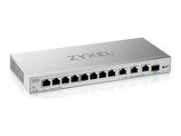 Prepínač - riadený - 8 x 10/100/1000 + 3 x 1/2,5/5/10GBase-T + 1 x 1 Gigabit / 10 Gigabit SFP+ - desktop