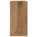 vidaXL Nástenné poličky v tvare kocky 4 ks 30x15x30cm kompozitné drevo