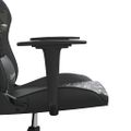 vidaXL Herná stolička čierna a maskáčová umelá koža