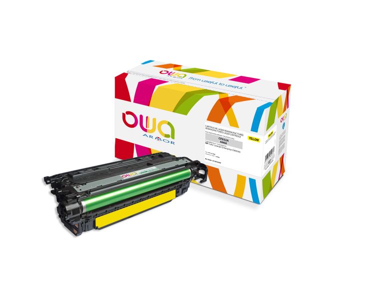OWA Armor toner kompatibilný s HP CF032A, 12500st, žltá/yellow