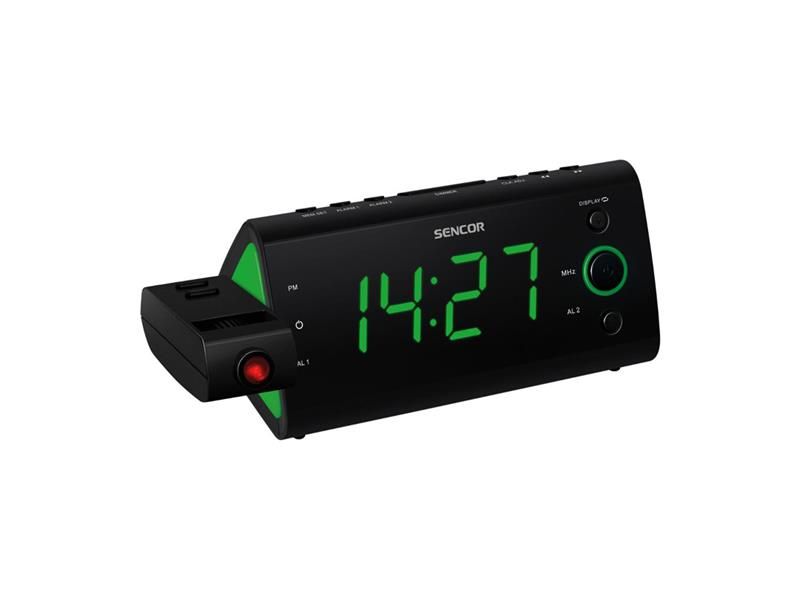 Rádiobudík SENCOR SRC 330 GN  Green projekční