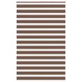 vidaXL Zebra roleta hnedá 145x230 cm šírka látky 140,9 cm polyester