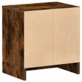 vidaXL Nočné skrinky 2 ks so zásuvkou dymový dub 39x28x41 cm