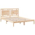 vidaXL Extra dlhá posteľ bez matraca 140x210 cm masívne drevo