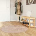 vidaXL Behúň MARSA Piesková 120 x 120 cm Polyester a PVC