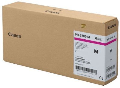 kazeta CANON PFI-3700M Magenta iPF GP-2600S/4600S/6600S, PRO-2600/4600/6600 (700 ml)