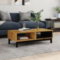 vidaXL Konferenčný stolík FLAM 100x50x32,5 cm borovica