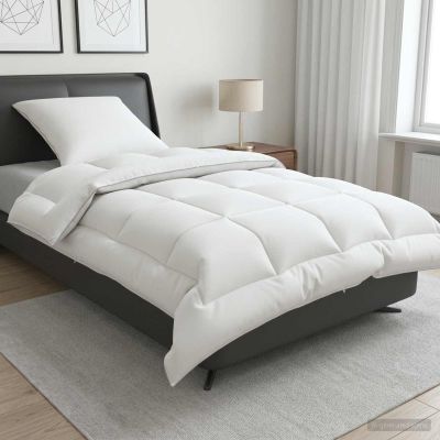 vidaXL Súprava paplóna a vankúša 2 ks 135x200 cm 4 ročné obdobia Vlnka