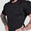 Seamless tričko Static Black - GymBeam, veľkosť L