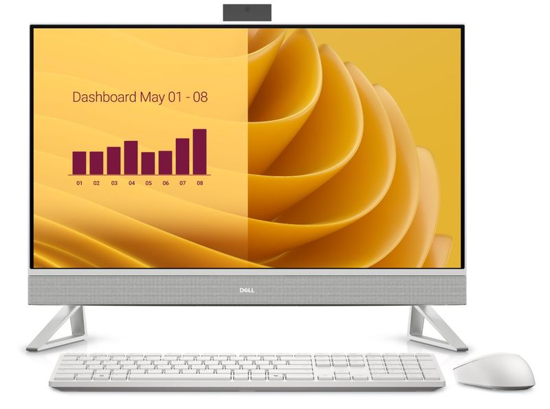 Dell/27 All-in-One EC27250/27''/FHD/7-150U/16GB/512GB/Intel int/W11P/Biela/3ROn-Site