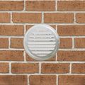vidaXL Kryty vzduchových ventilátorov 4 ks Strieborná 150 mm