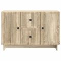 vidaXL Servírovacia skriňa so zásuvkou Dub sonoma 89 x 34,5 x 60 cm