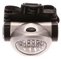 Čelovka 8 + 2 LED diód, dosvit 15m, 3 stupne svietivosti, batérie 3x1,5V AAA EXTOL-PREMIUM