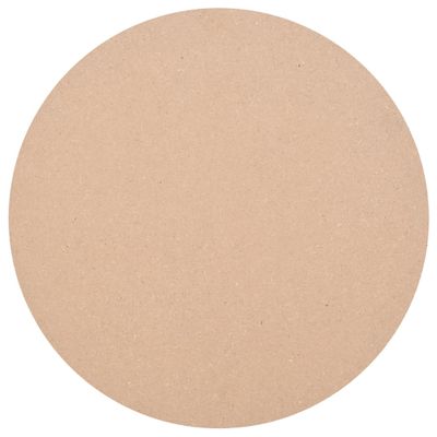 vidaXL Okrúhla stolová doska z drevovlákna 500x18 mm