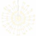 vidaXL Vianočná svietiaca hviezda 140 LED 4 ks teplé biele 17 cm