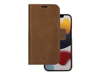 Pouzdro s klopou pro mobilní telefon - kůže full-grain - bronz - pro Apple iPhone 13 Pro Max
