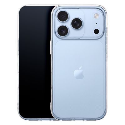 Tenké puzdro 2 mm pre iPhone 17 Pro 6,3" / iPhone 18 Pro 6,3" transparentné