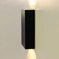 Modee LED čierna nástenná lampa 4W 450lm neutrálna biela (ML-LWL0003)