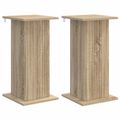 vidaXL Stojan na rastliny 2 ks Dub sonoma 30,5 x 30 x 60,5 cm