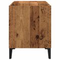 vidaXL Skrinka na platne, staré drevo 84,5x38x48 cm, kompozitné drevo