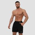 Pánske plavecké šortky Black - GymBeam, veľkosť XXL, veľkosť oblečenia XXL