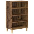vidaXL Servírovacia skriňa Staré drevo 57 x 35 x 89.5 cm