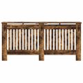 vidaXL Kryt radiátora Dymový dub 172 x 19 x 81,5 cm Kompozitné drevo