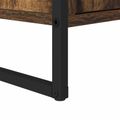 vidaXL Kúpeľňová skriňa Dymová dub 90 x 30 x 60 cm Kompozitné drevo