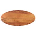 vidaXL Stolová doska 80x40x2,5 cm oválna masívna akácia