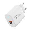 Wall charger t-phox glory 45W usb/usb-c white
