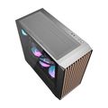 Počítačová skriňa Darkflash DS900WD (čierna) + 4 ventilátory