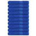 vidaXL Saunové osušky FROGN 10 ks modré 80x200 cm 360 g/m²