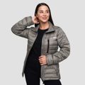 Dámska bunda Puffer Vetiver/Black - GymBeam, veľkosť XL, veľkosť oblečenia XL