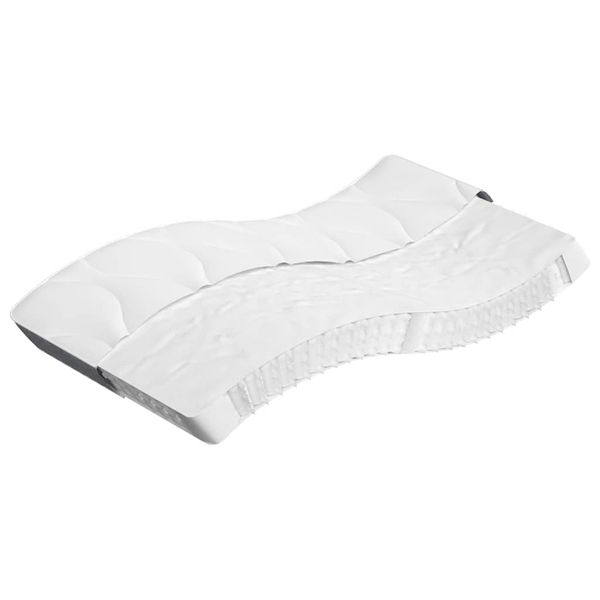 vidaXL Taštičkový pružinový matrac stredne tvrdý 100x220 cm