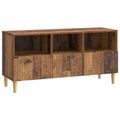 vidaXL TV skrinka 102 x 34,5 x 50 cm Staré drevo Kompozitné drevo