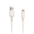 Kábel Setty USB - USB-C 3,0 m 2A biely NOVÝ