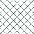 vidaXL Reťazová brána s hrotmi 25 x 1 m PVC potiahnutá oceľ Zelená