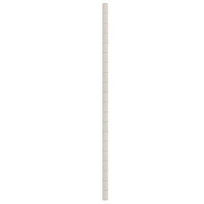 vidaXL Membrána proti burine biela 4x25 m PP