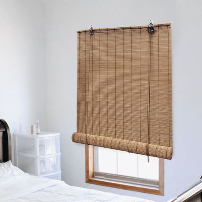 vidaXL Roleta, bambus 150x160 cm, hnedá