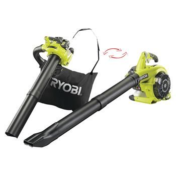 Ryobi, RBV26B, 26 cm3 benzínový fukár/vysavač