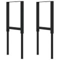 vidaXL pracovný stôl tmavohnedý 100x60x(71,5-98) cm masívny dub