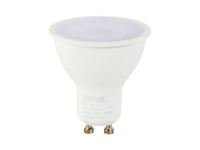 Žiarovka LED GU10 9W biela teplá RETLUX RLL 417