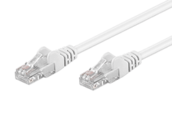 UTP patchkabel kategórie 5e, 1,5m, biely